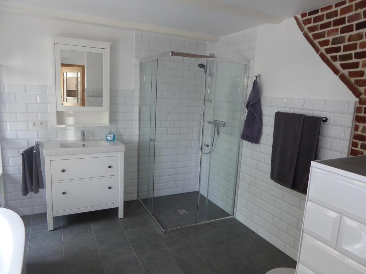 Ferienwohnung Elise Im Gulfhof Am Kanal Grossefehn Экстерьер фото